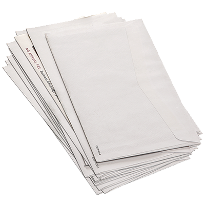A stack of envelopes